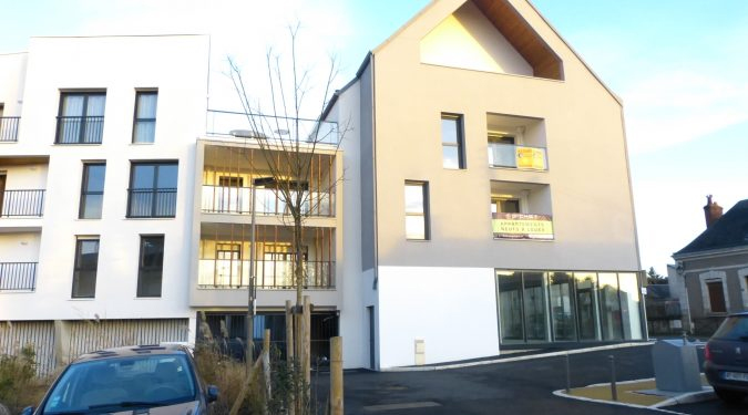 Facade immeuble Appartement T3 à vendre sur montlouis