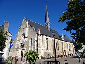 L'église de Fondettes. François Gautard Immobilier spécialisé en gestion locative et syndic sur Fondettes 37230 et en Indre et Loire 37