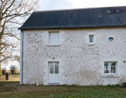 Vue maison de charme type 3 de 87 m2 dans environnement verdoyant à louer sur Villandry | GAUTARD Immobilier Gestion Locative