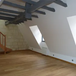 vue pièce à vivre Appart Duplex Type 3 de 70 m2 env. à louer sur Tours Centre dans Quartier des Halles | GAUTARD Immobilier Gestion Locative