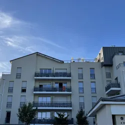 Façade résidence récente et fermée avec Appartement T3 de 60 m2 env. avec un parking à louer sur Tours Nord quartier Saint-Symphorien | GAUTARD Immobilier Gestion Locative