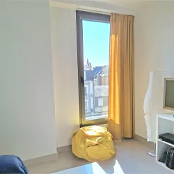 vue séjour Appartement T2 meublé de 45 m2 env. à louer sur Tours Centre quartier de la gare TGV | GAUTARD Immobilier Gestion Locative